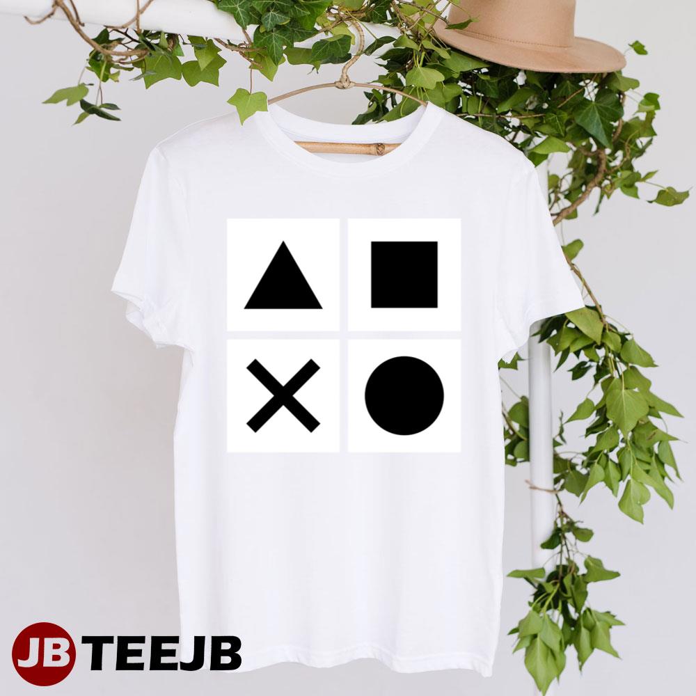 Black Art Game Box Game Button Unisex T-Shirt