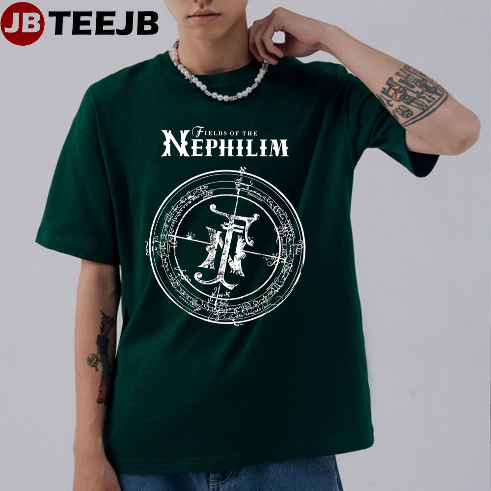 Black Circle Fields Of The Nephilim Band Unisex T-Shirt