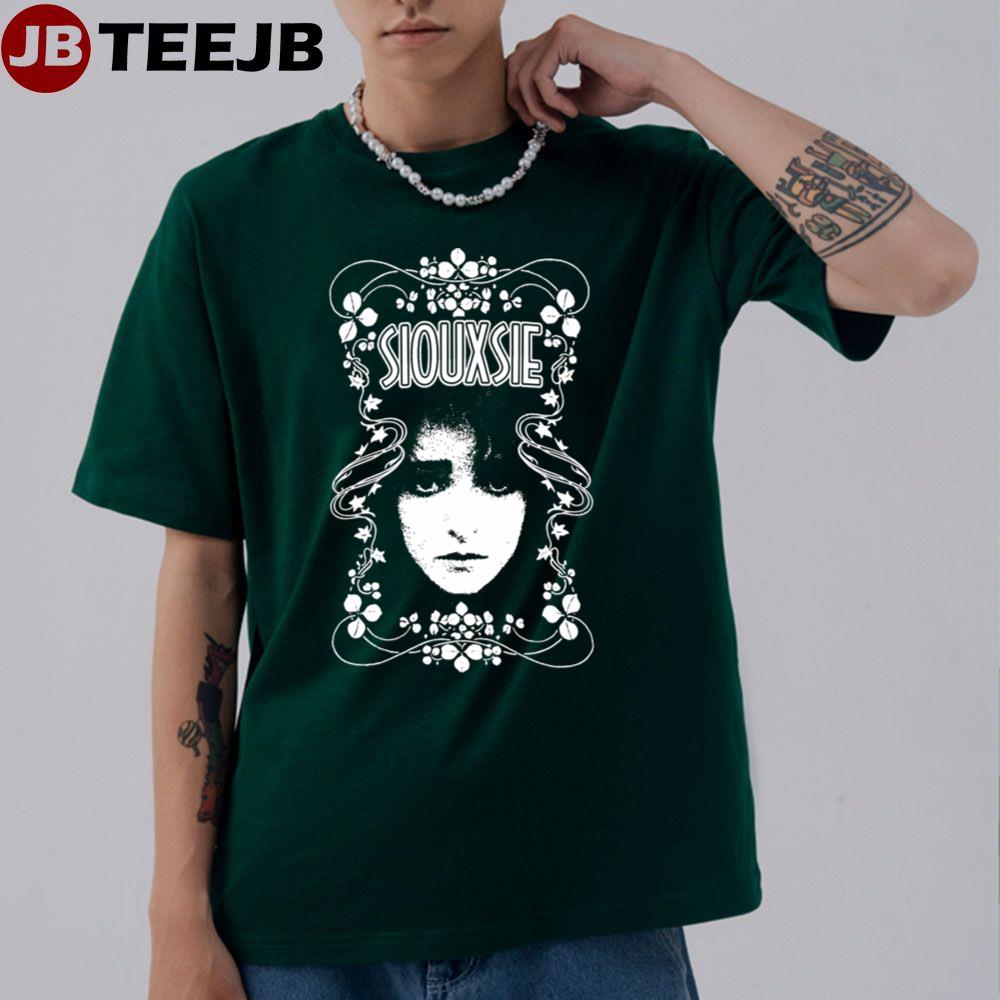 Black White Art Siouxsie And The Banshees Unisex T-Shirt