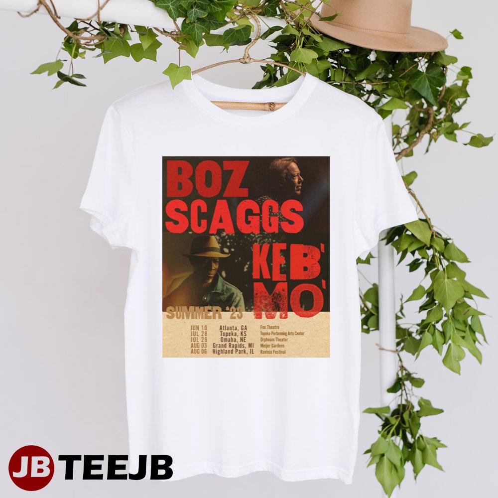 Boz Scaggs Keb Mo Summer Tour 2023 Unisex T-Shirt