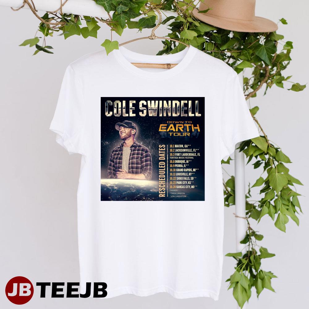 Cole Swindell Down To Earth Tour Unisex T-Shirt