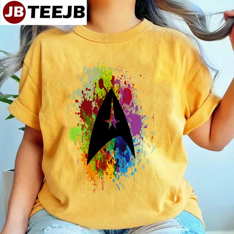 Coloful Star Trek Unisex T-Shirt