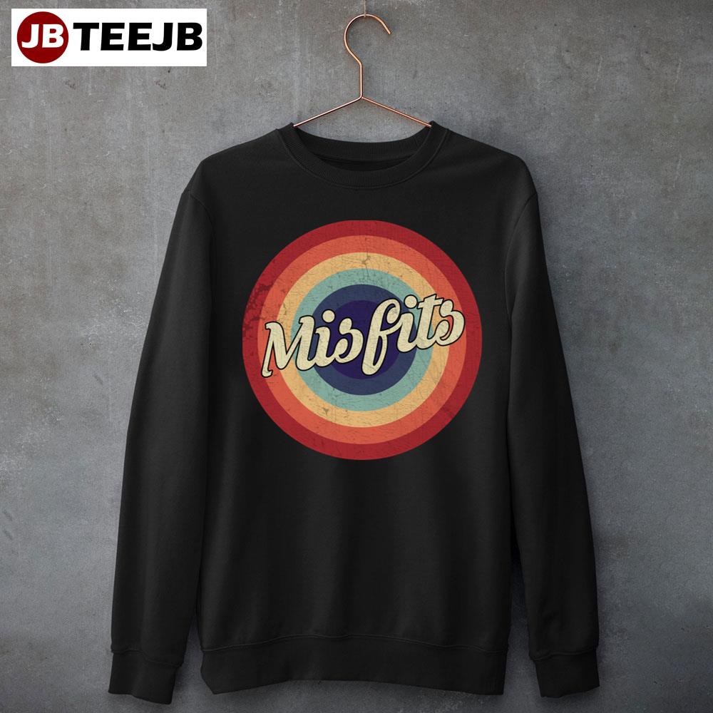 Color Retro Circle Vintage Misfits Unisex T-Shirt Color Retro Circle Vintage Misfits Unisex T-Shirt