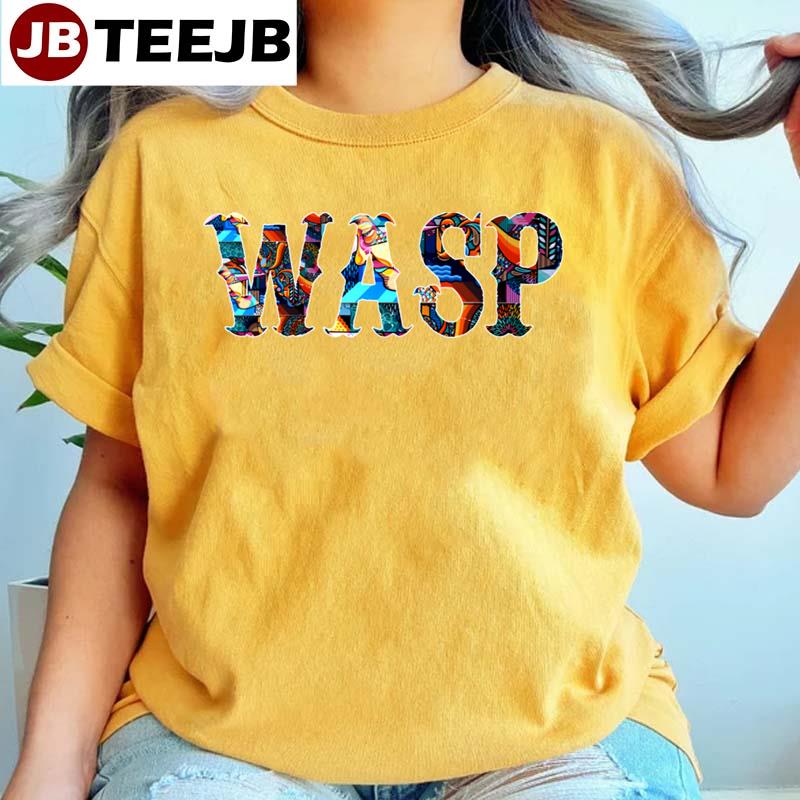 Color Text Wasp Unisex T-Shirt