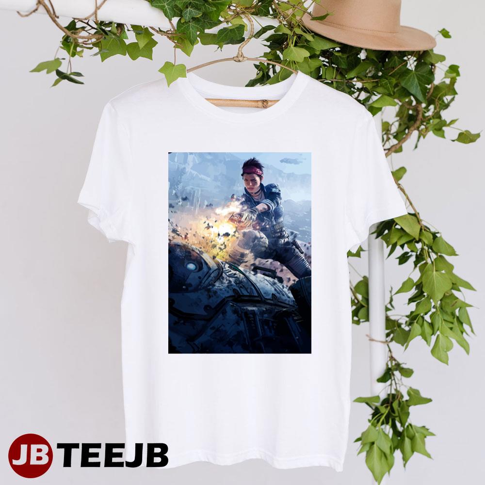 Combat People Style Titanfall Anime Unisex T-Shirt