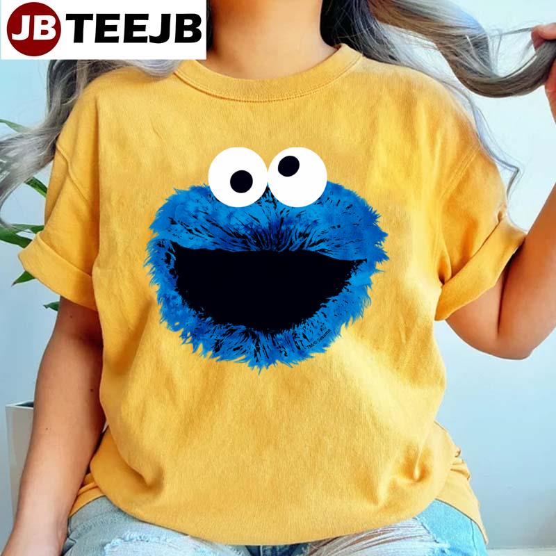 Cookie Monster Watercolor Trend Unisex T-Shirt