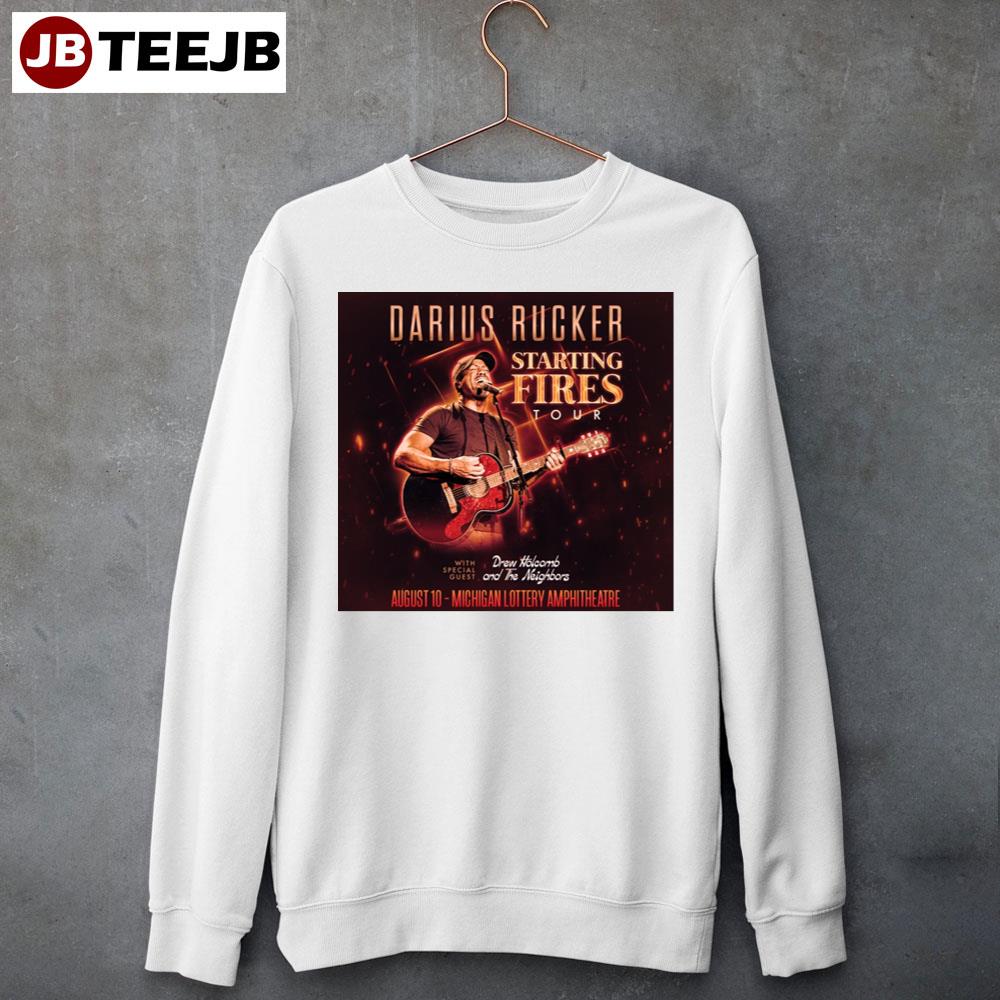 Darius Rucker Starting Fires Tour Unisex T-Shirt