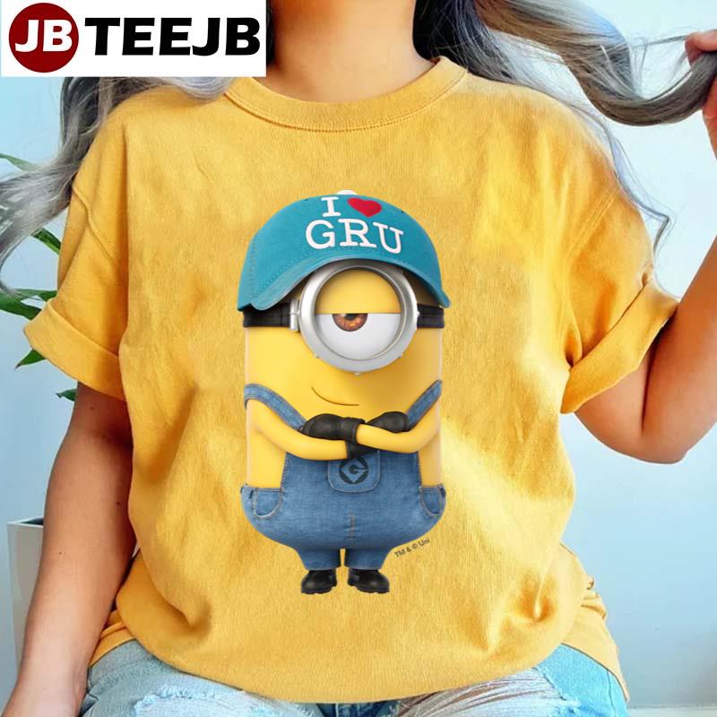 Despicable Me Minion Mel I Love Gru Unisex T-Shirt