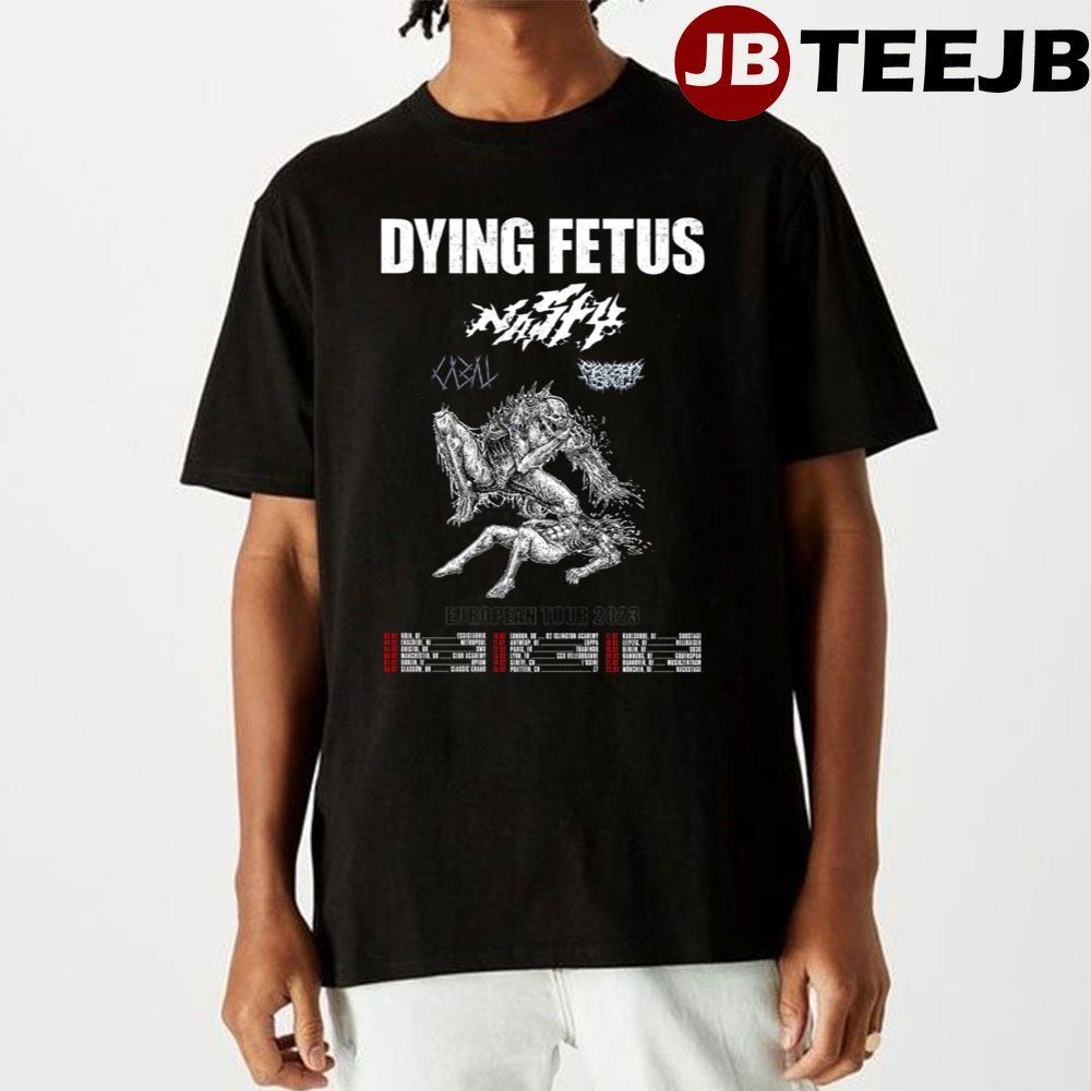 Dying Fetus + Nasty + Cabal + Frozen Soul – 21 02 2023 Unisex T-Shirt