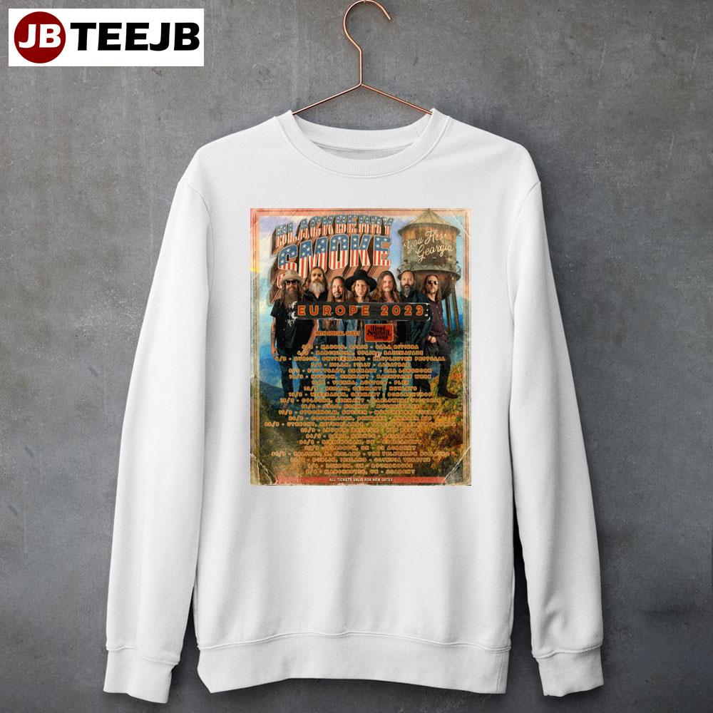 Europe 2023 Blackberry Smoke Unisex T-Shirt