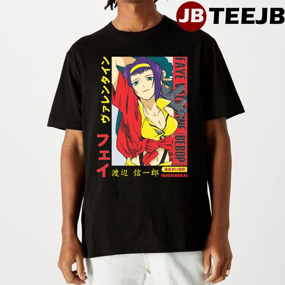 Faye Valentine Queen Of Hearts Cowboy Bebop Unisex T-Shirt