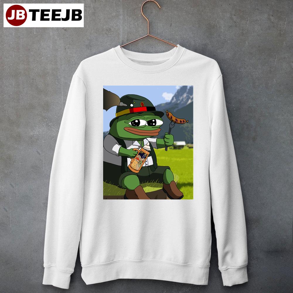 German Pepe The Frog Unisex T-Shirt