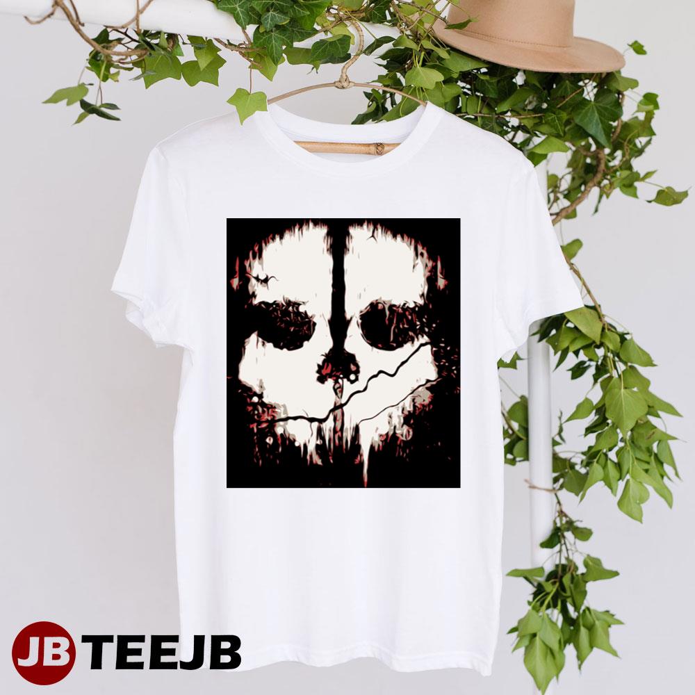 Ghost Mask Call Of Duty Unisex T-Shirt