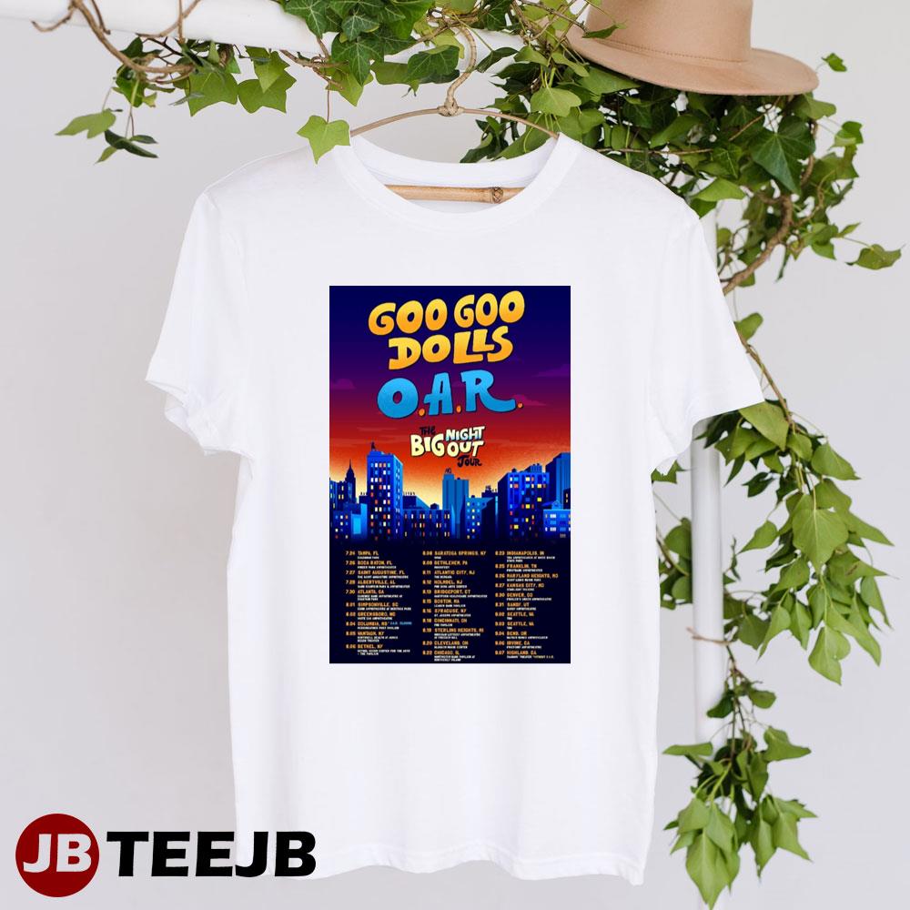 Gogo Dolls Oar Fitz And The Tantrums Tour 2023 Unisex T-Shirt