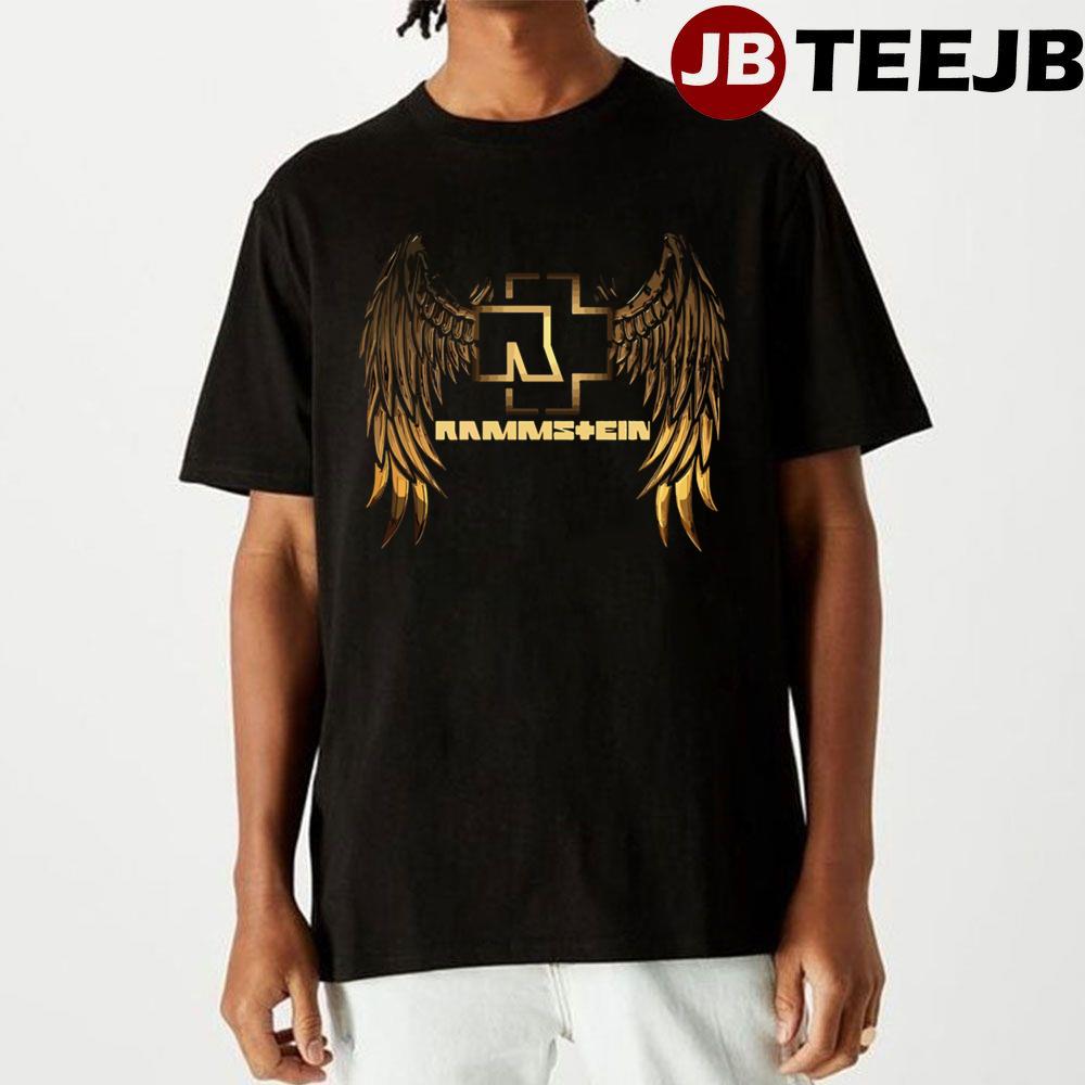 Gold Angle Rammstein Band Unisex T-Shirt