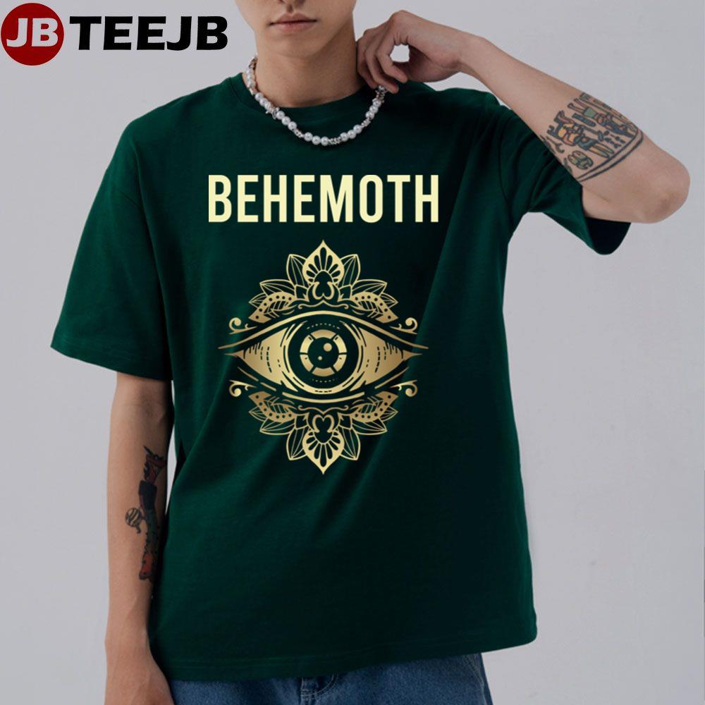 Gold Art Eye Watching Behemoth Unisex T-Shirt