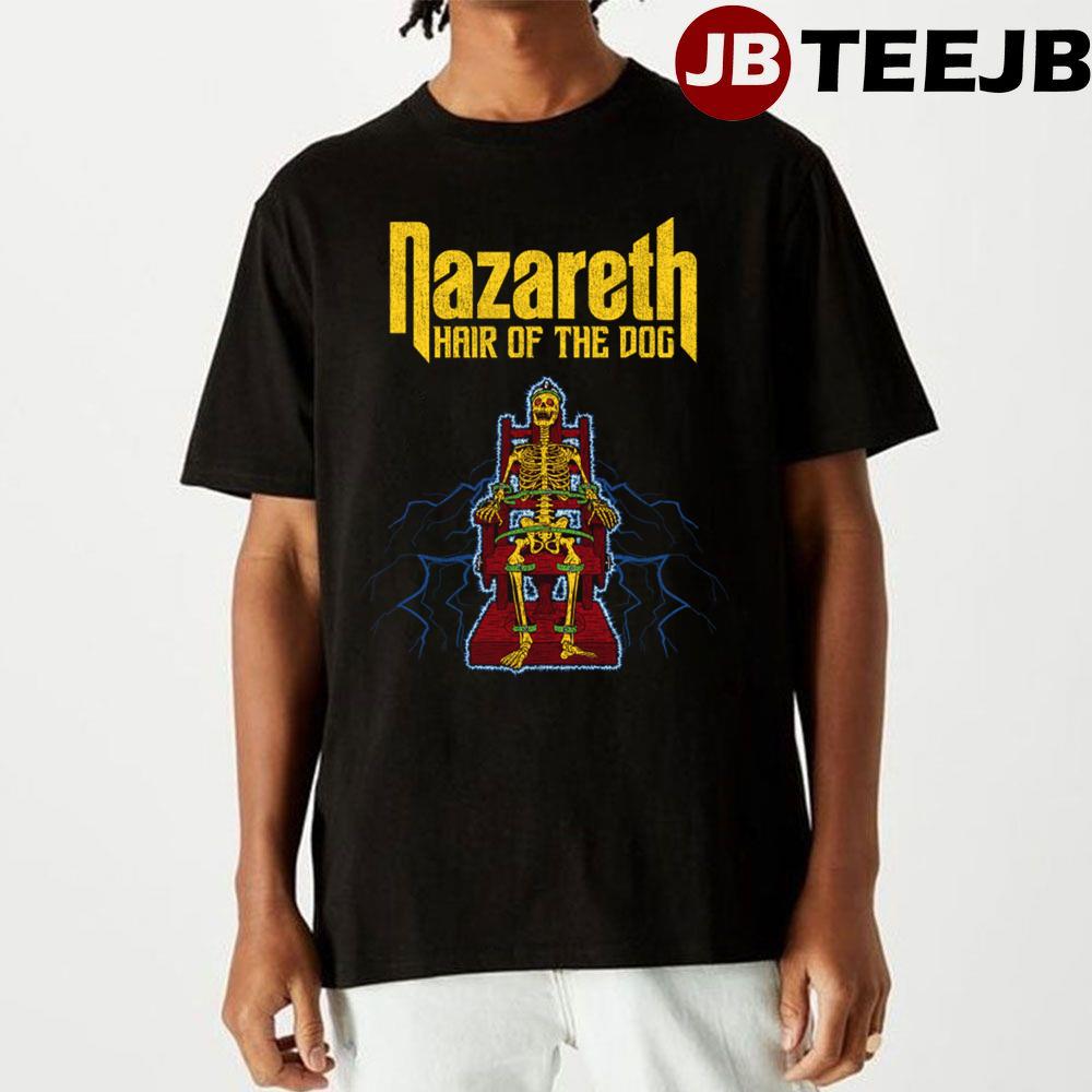 Gold Art Skull Nazareth Unisex T-Shirt