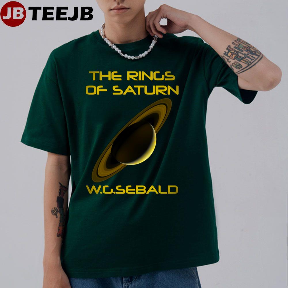 Gold Art The Rings Of Saturn Wc Sebald Unisex T-Shirt