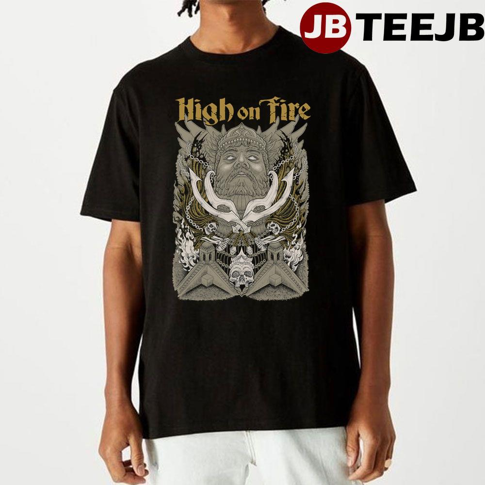 Gold Essential High On Fire Unisex T-Shirt