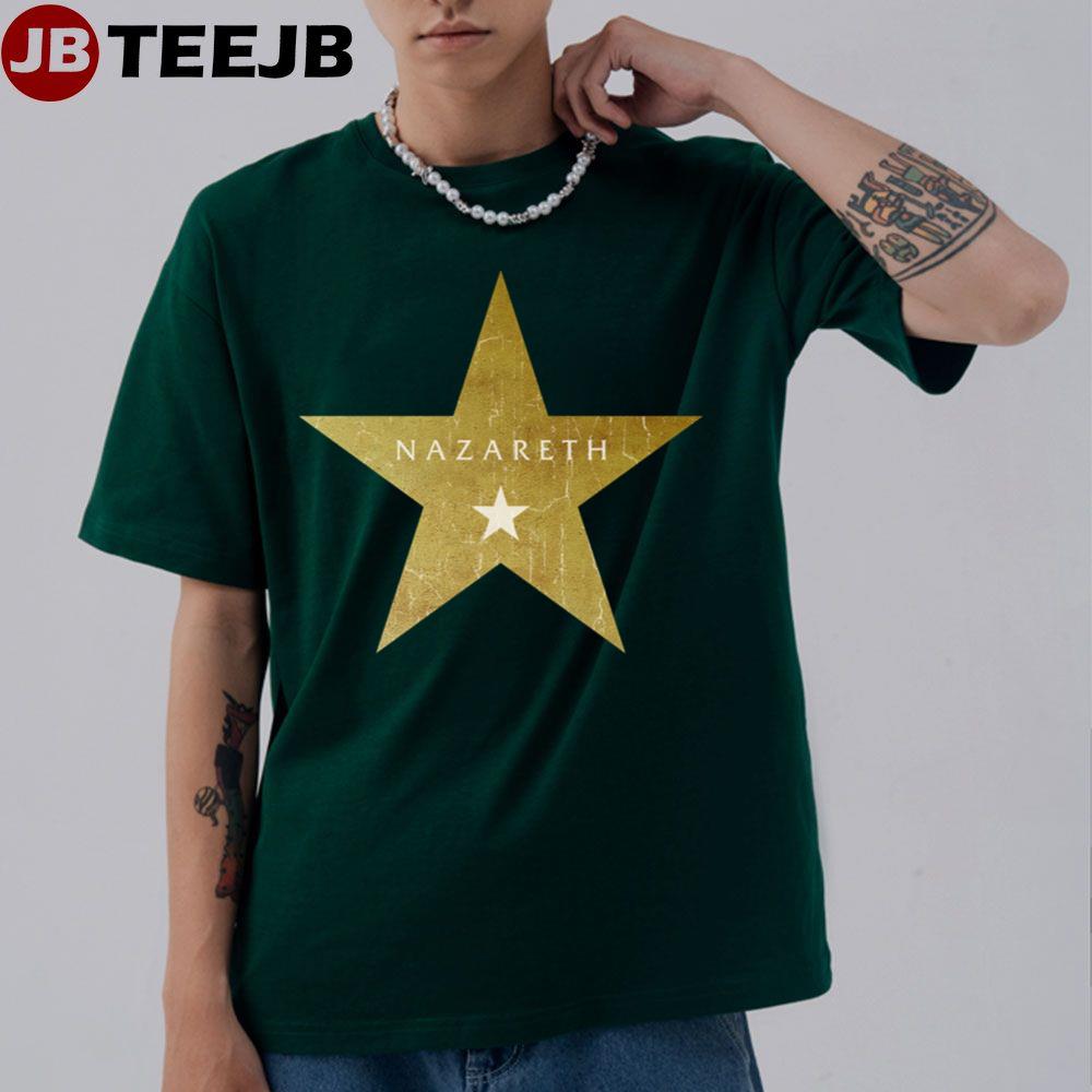 Gold Star Nazareth Band Unisex T-Shirt