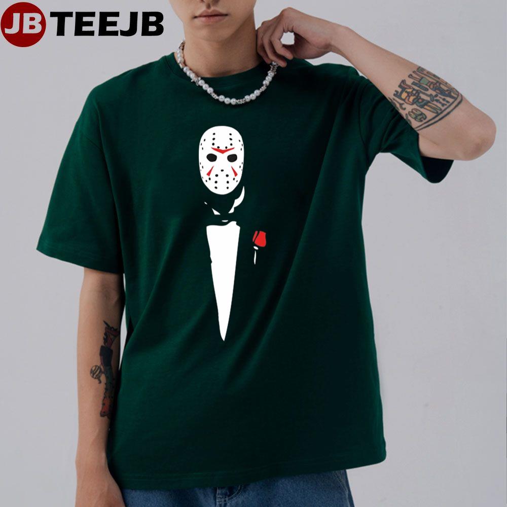 Halloween Funny Jason Voorhees Killer Mask Horror Movies Unisex T-Shirt