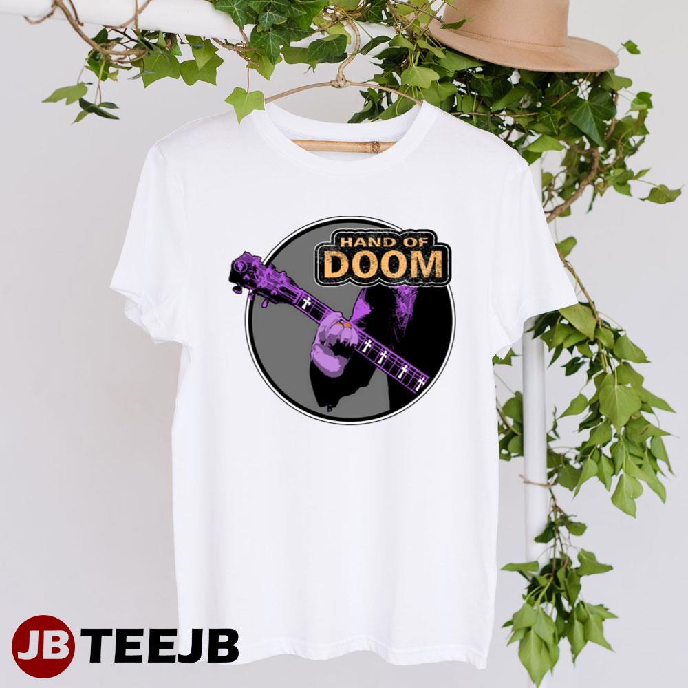 Hand Of Doom Guitar Player Unisex T-Shirt