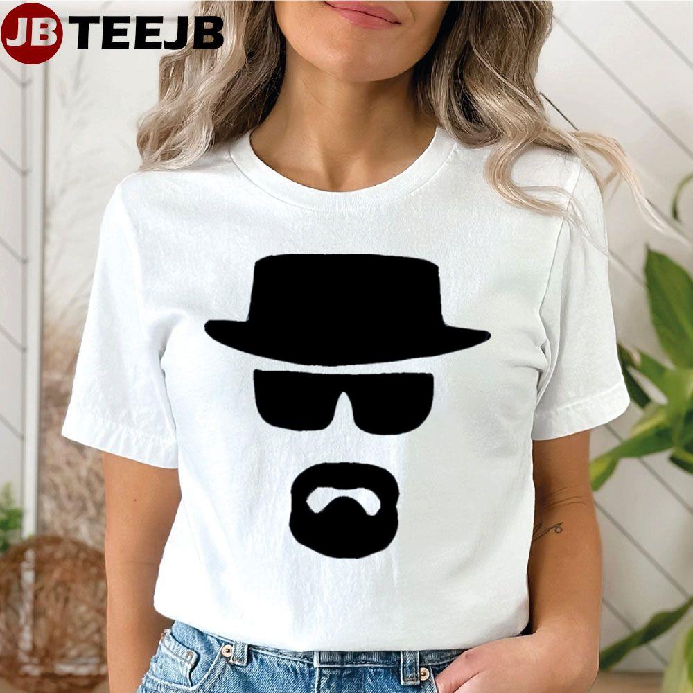 Heisenberg Breaking Bad Black Art Unisex T-Shirt