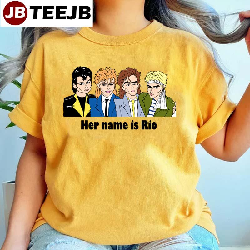 Her Name Is Rio Duran Rock Band Unisex T-Shirt