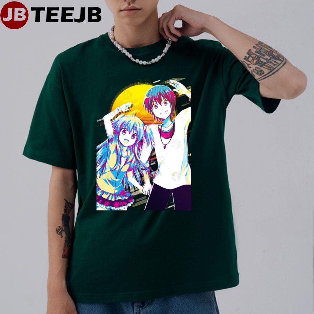 Hideki Hinata And Yui Angle Beats Unisex T-Shirt