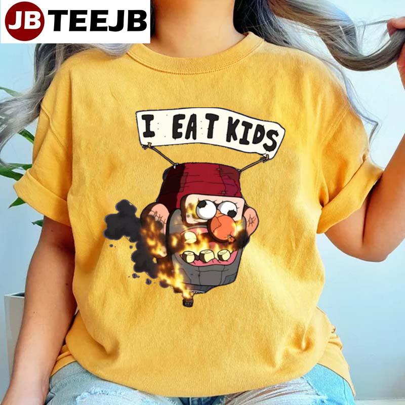 I Eat Kids Gravity Falls Unisex T-Shirt