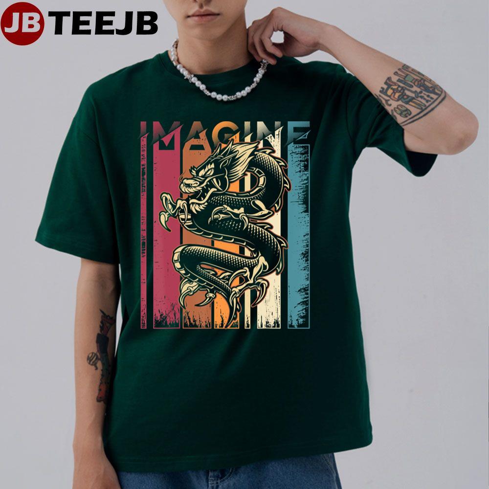 Imagine Dragon Vintage Cool Art Unisex T-Shirt