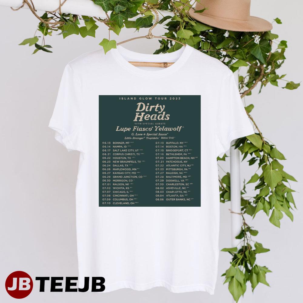 Island Glow Tour 2023 The Dirty Heads Unisex T-Shirt