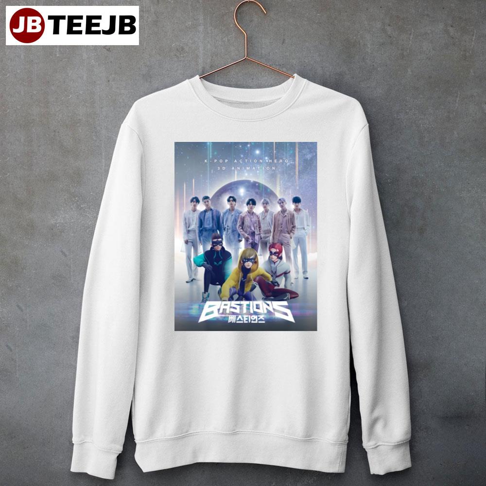 K-Pop Action Hero 3d Animation The Planet Bts Bastions Unisex T-Shirt