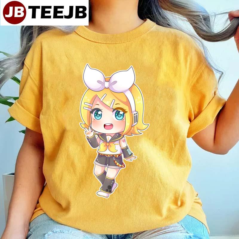 Kagamine Rin Vocaloid Chibi Unisex T-Shirt