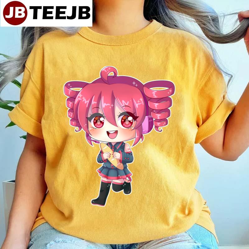 Kasane Teto Vocaloid Chibi Unisex T-Shirt