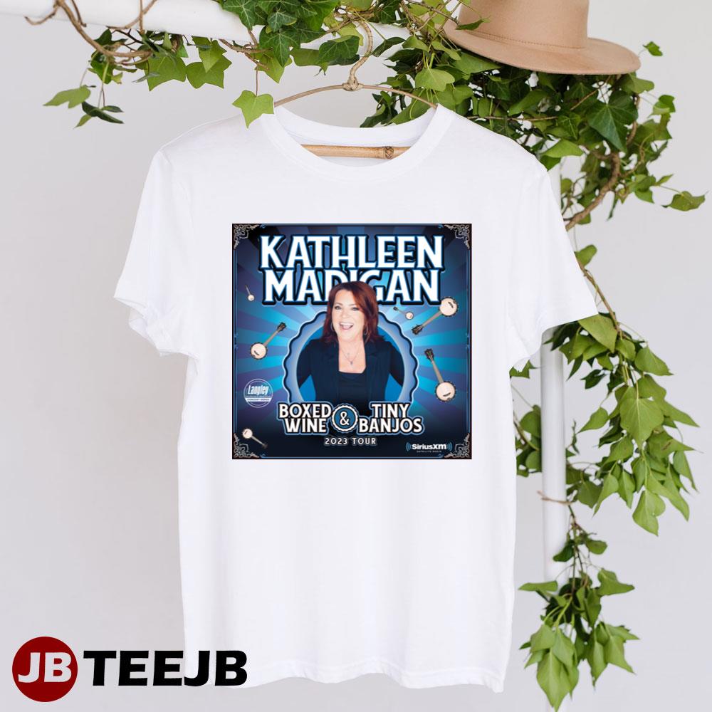 Kathleen Madigan Boxed Wine And Tiny Banjos 2023 Tour Unisex T-Shirt