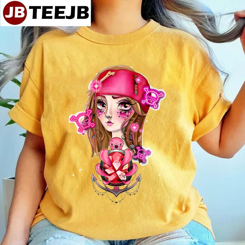 Kawaii Jack Sparrow Unisex T-Shirt