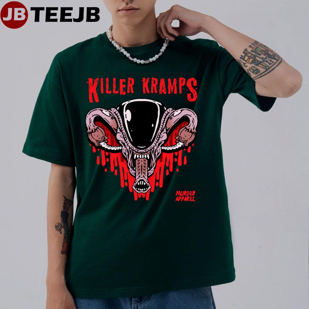 Killer Krsamps Uterus Girl Power Feminist Band Unisex T-Shirt