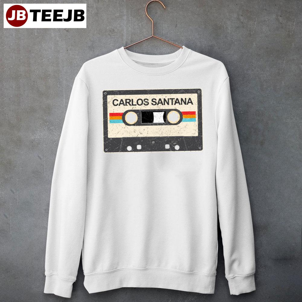 Kurniamarga Vintage Cassette Tape Carlos Santana Unisex T-Shirt