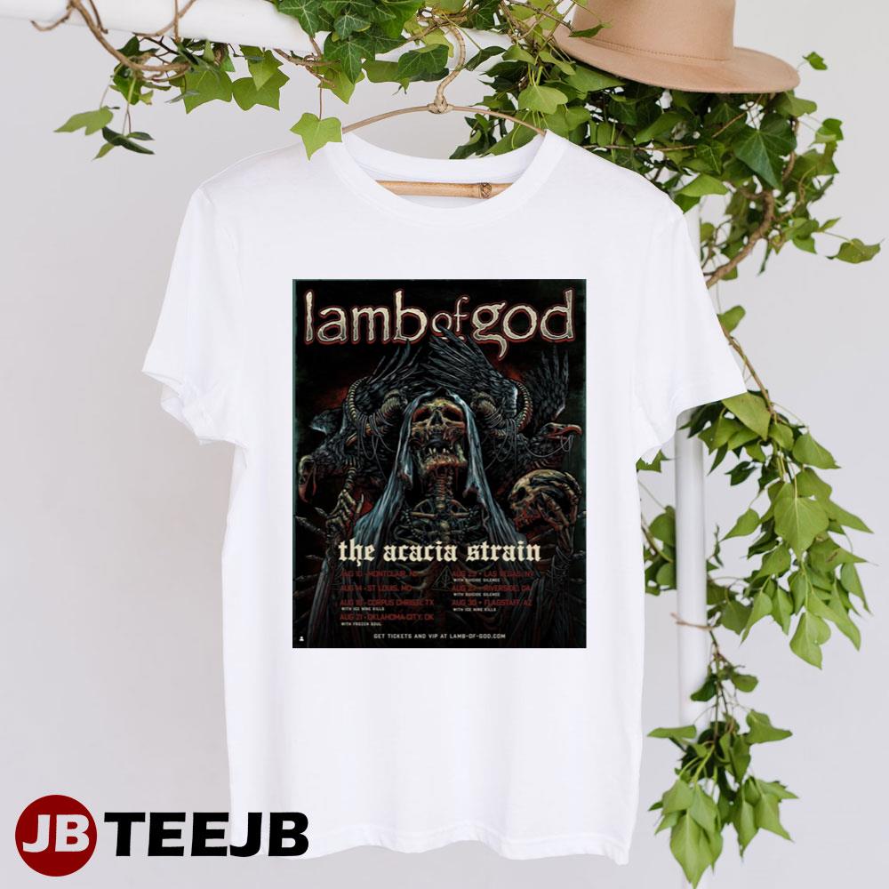 Lamb Of God The Acacia Strain 2023 Unisex T-Shirt