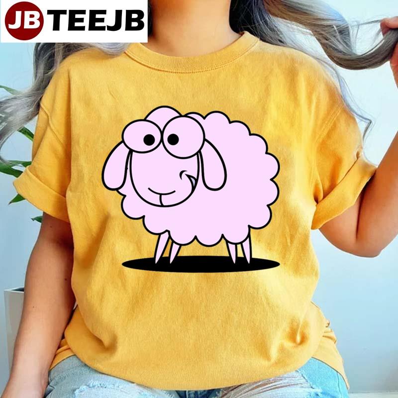 Lavender Sheep Unisex T-Shirt