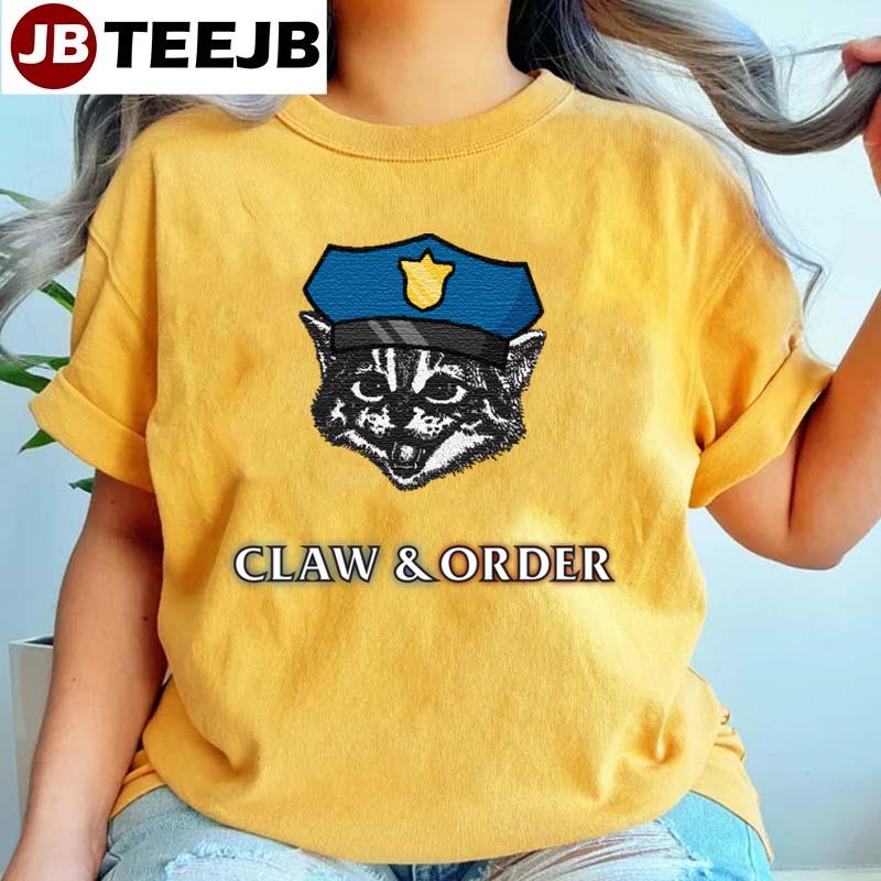 Law And Order Cat Unisex T-Shirt