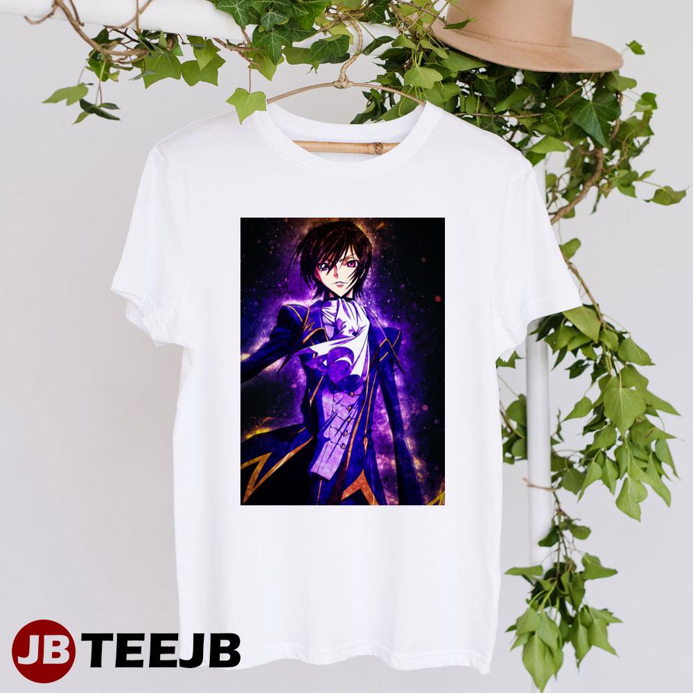 Lelouch Lerouge Britannia Code Geass Purple Unisex T-Shirt