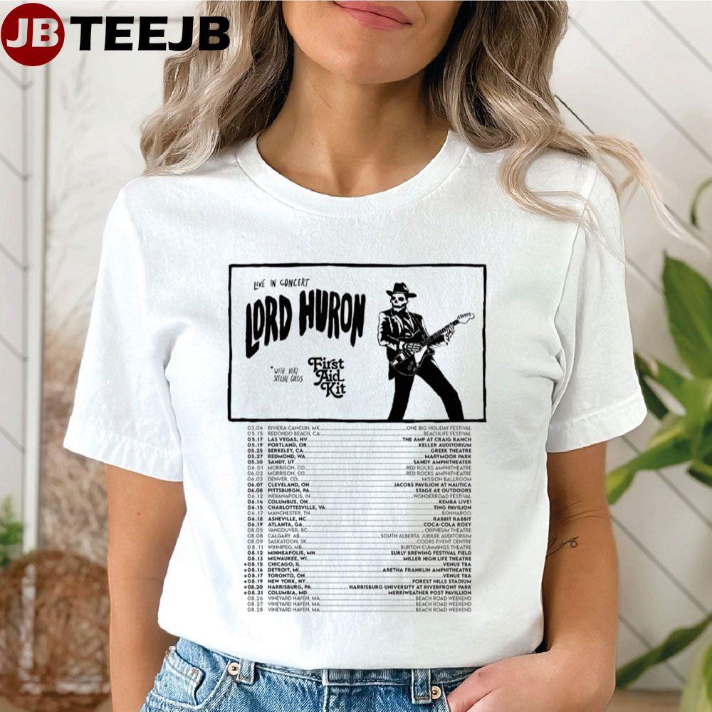 Live In Concert Lord Huron With First Aid Kit Tour Dates Unisex T-Shirt