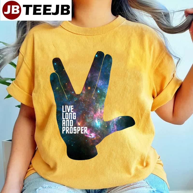 Live Long And Prosper Star Trek Unisex T-Shirt