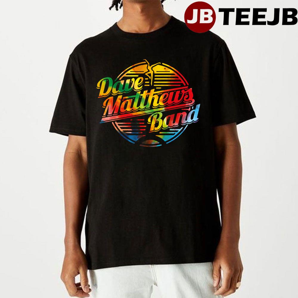 Logo Multicolor Circle Style Dave Matthews Band Unisex T-Shirt