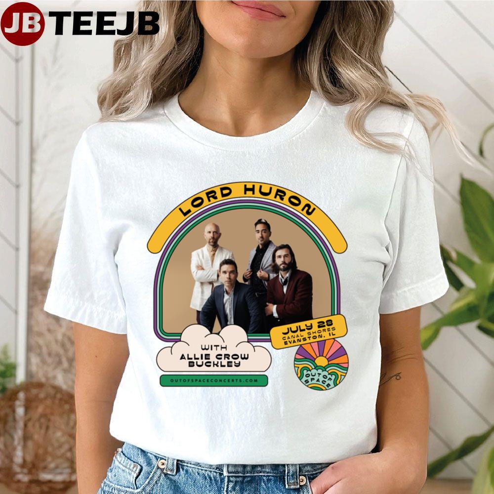 Lord Huron With Allie Crow Buckley July 2023 Unisex T-Shirt