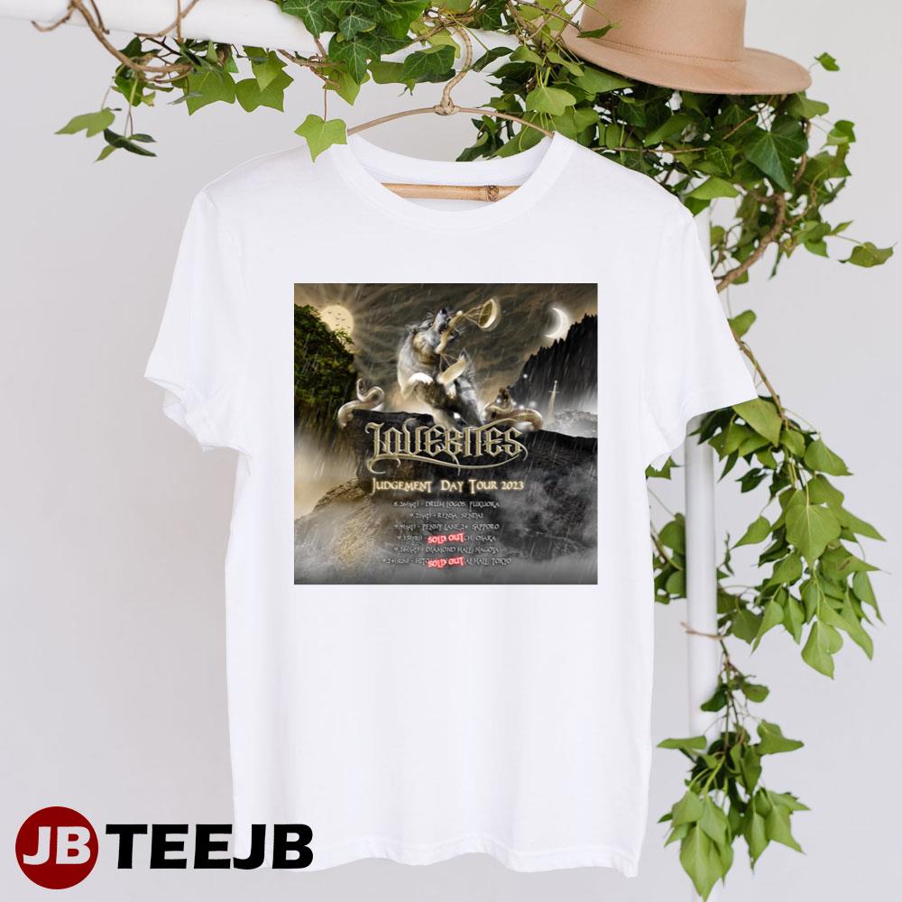 Lovebites Judgement Day Tour 2023 Unisex T-Shirt