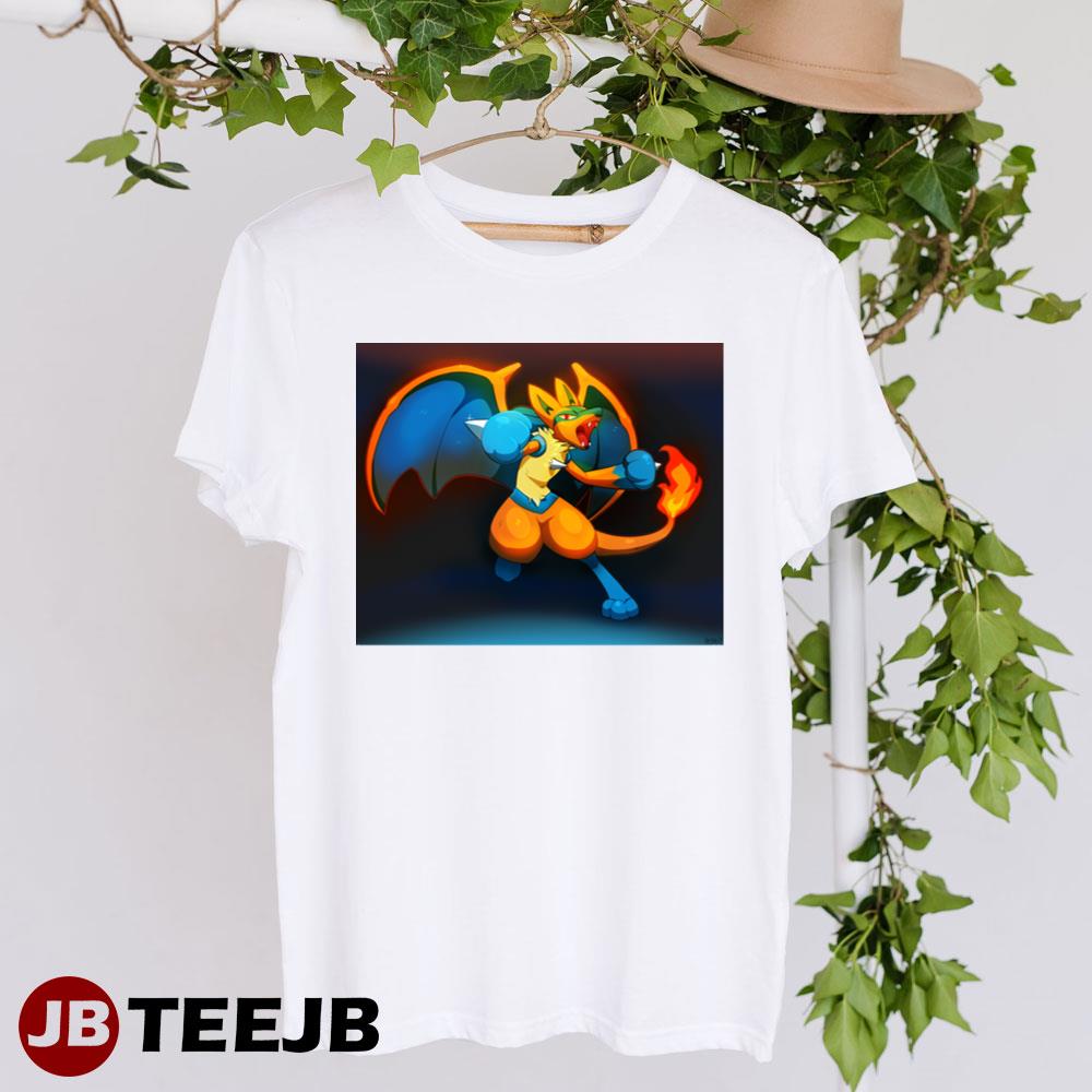 Lucarizard Pokemon Unisex T-Shirt