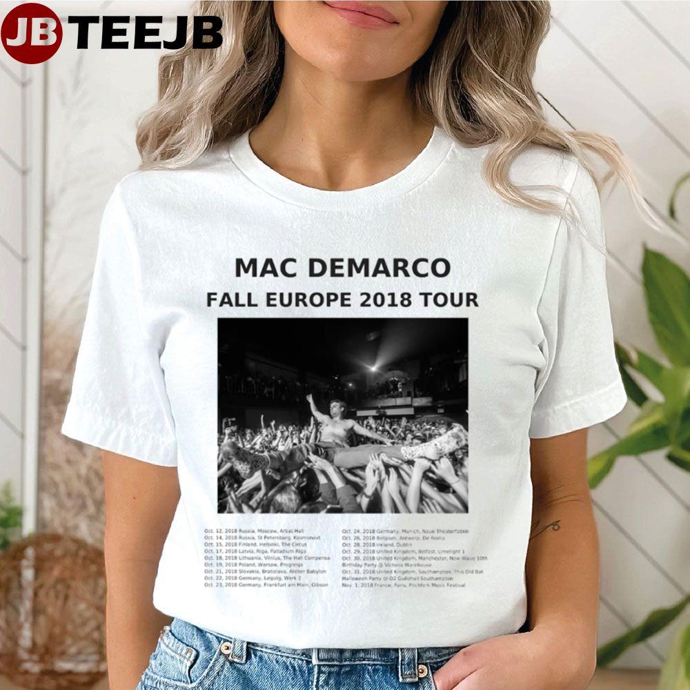 Mac Demarco Fall Europe 2018 Tour Unisex T-Shirt